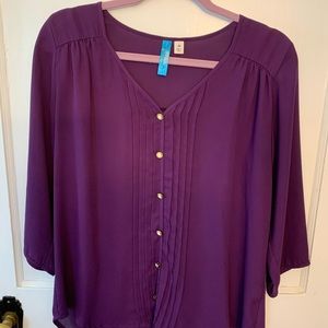 Francesca’s Purple Blouse